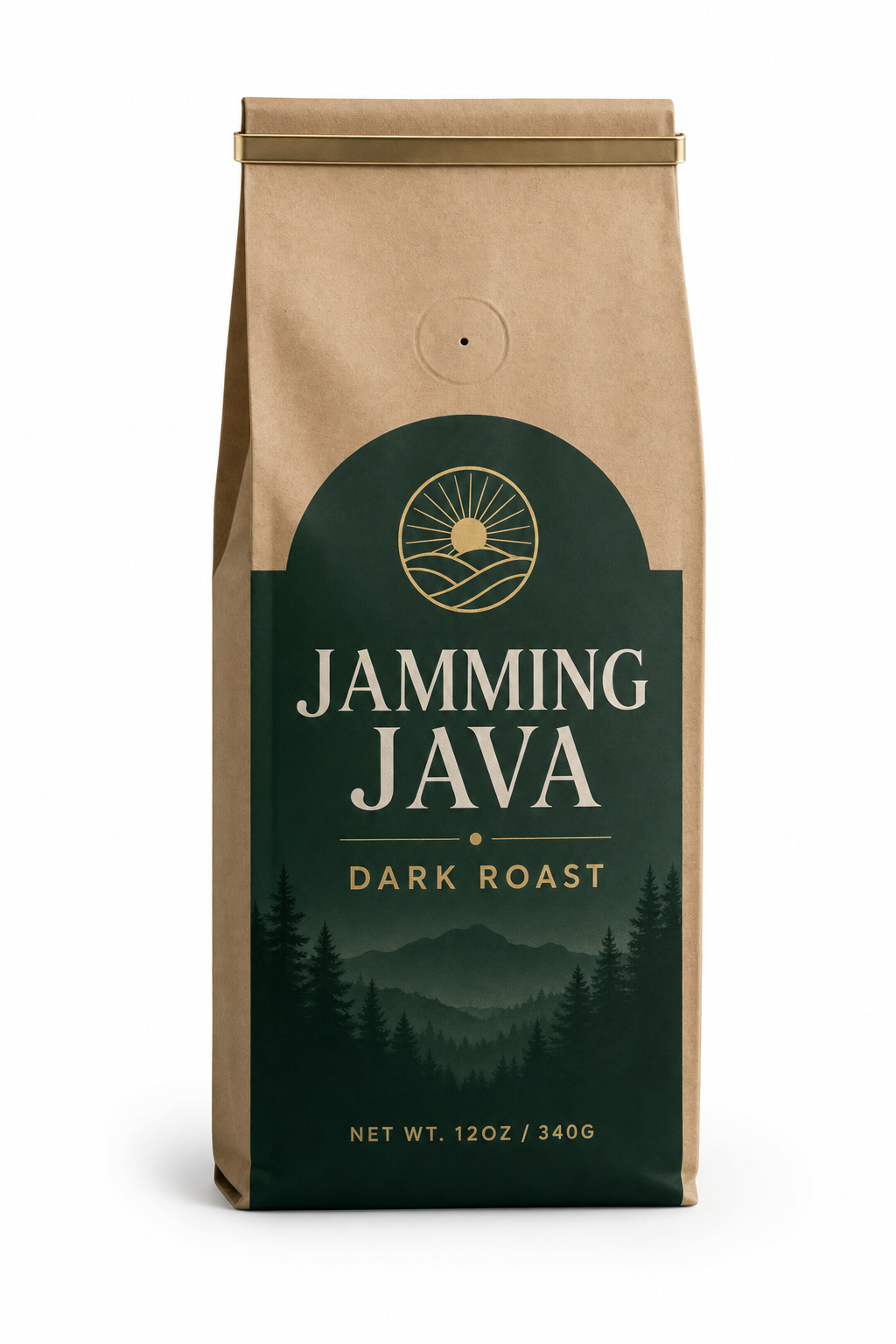 Jamming Java coffee bag
