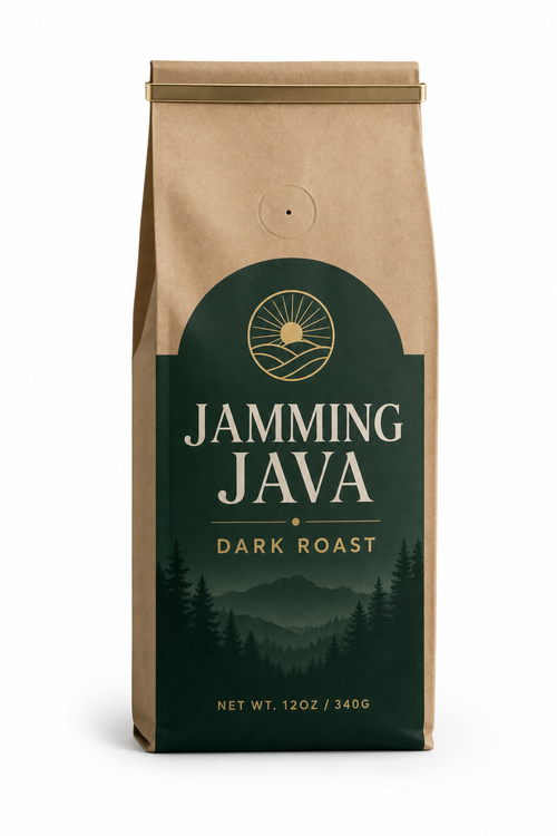 Jamming Java coffee bag