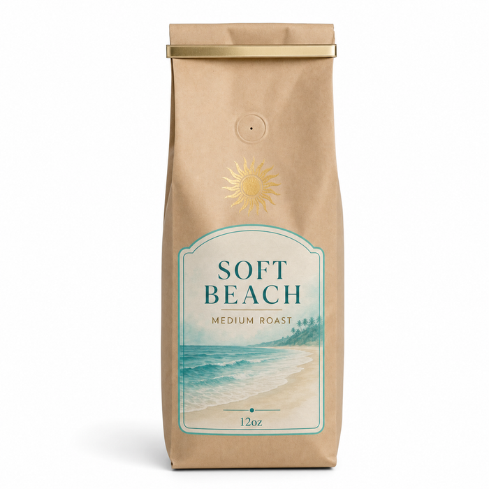 Soft Beach coffee bag